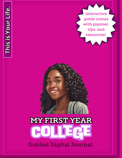 “My First Year: College”, Guided Digital Journal