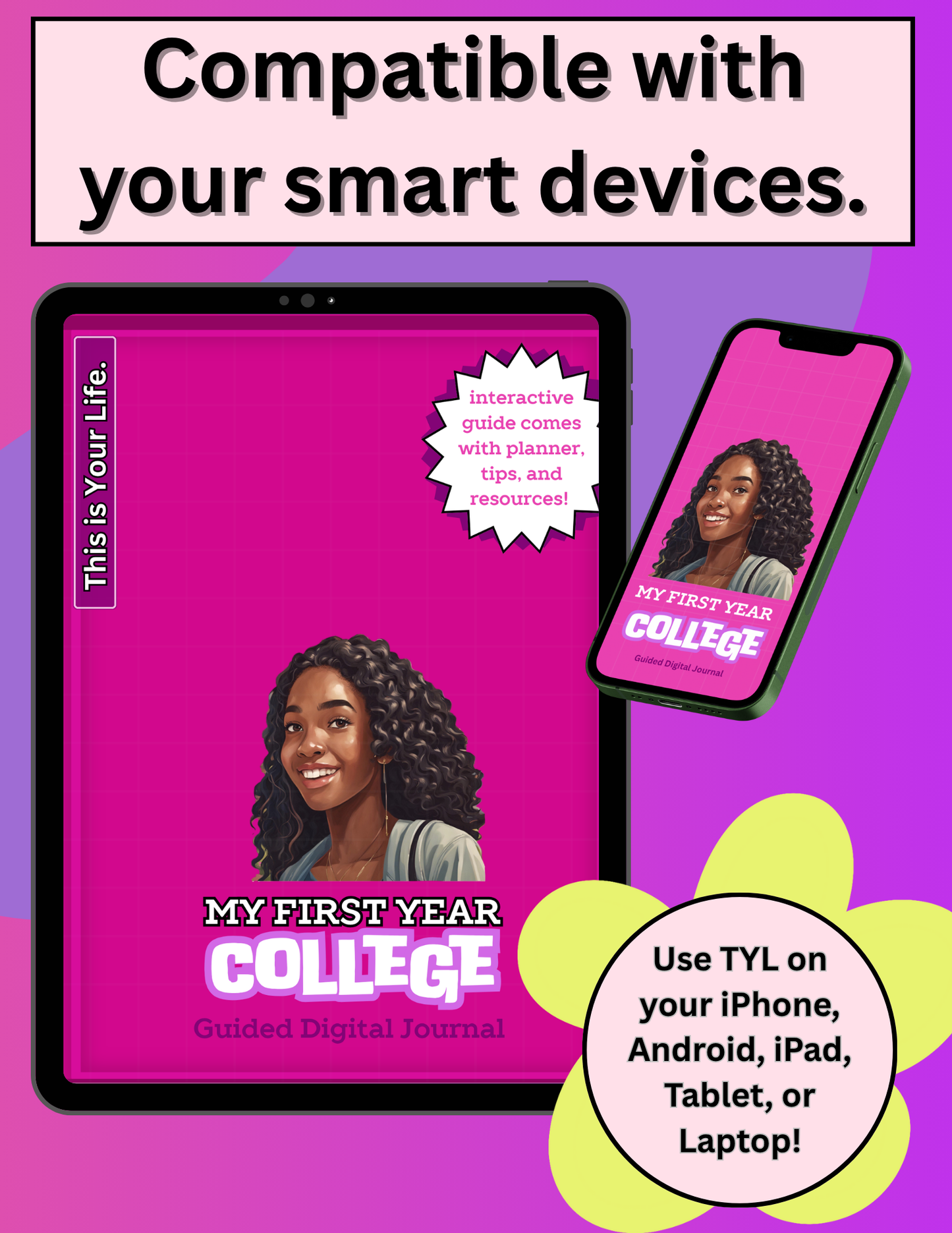 “My First Year: College”, Guided Digital Journal